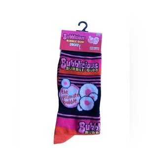 Bubbilicious men’s novelty crew socks 6-12